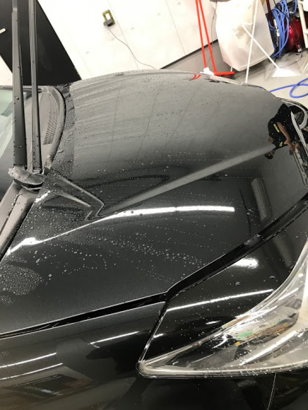 洗車後